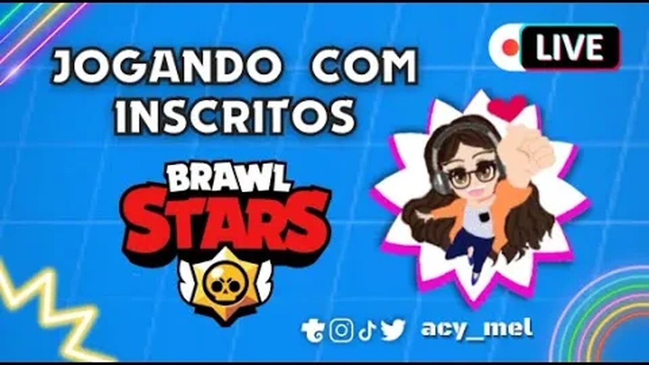 ✴️🎮 JUGANDO/JOGANDO COM INSCRITOS 🎮 #brawlstars ✴️#rumo2k