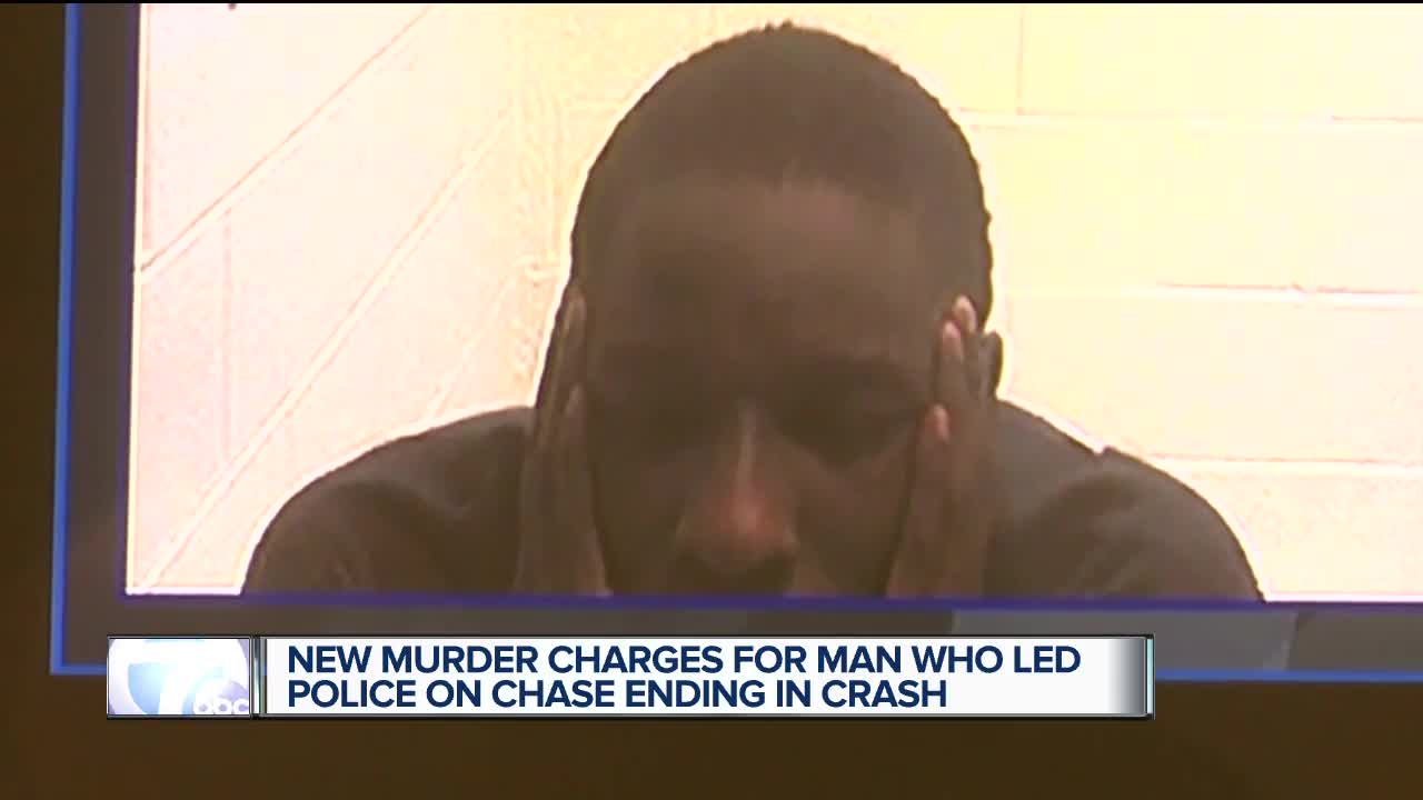 Dash cam video released as man who fled police faces murder charges in crash that killing bystander
