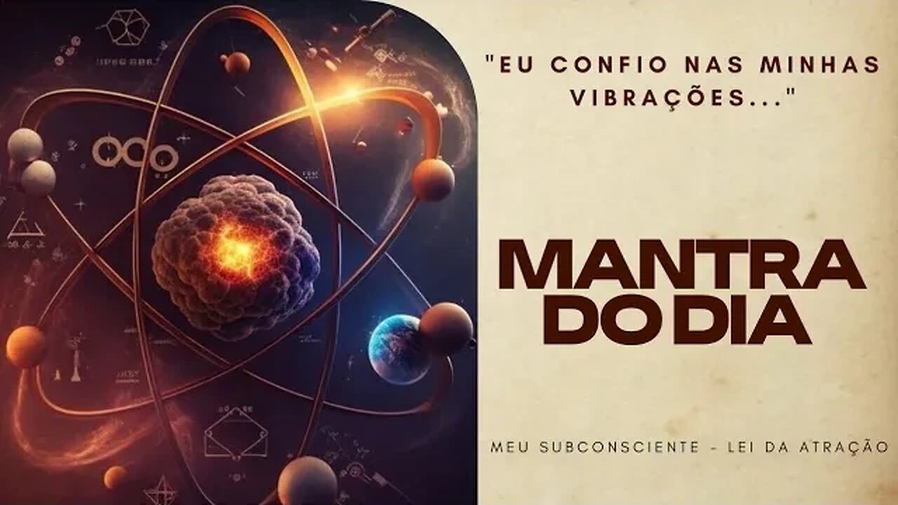 MANTRA DO DIA | Eu confio nas minhas vibrações #mantra #mantradodia #leidaatração #espiritualidade