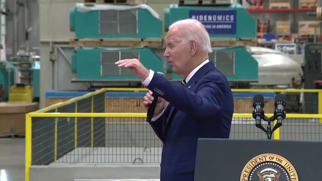 Biden Falsely, Bizarrely Claims He "Watched That Bridge Collapse" In Pittsburgh, Which Didn't Happen