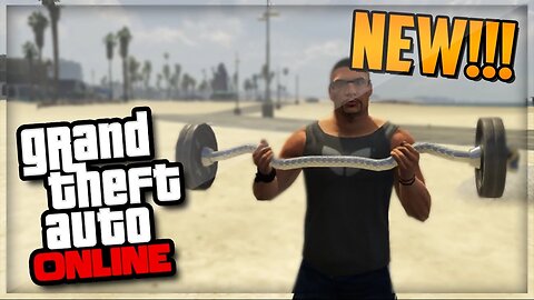 GTA 5 DLC - Gym DLC Idea - Working Out In GTA V Online ! (GTA 5 Online Gameplay)