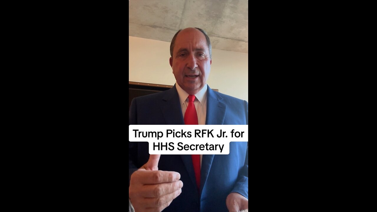 Trump Picks RFK Jr. for HHS Secretary