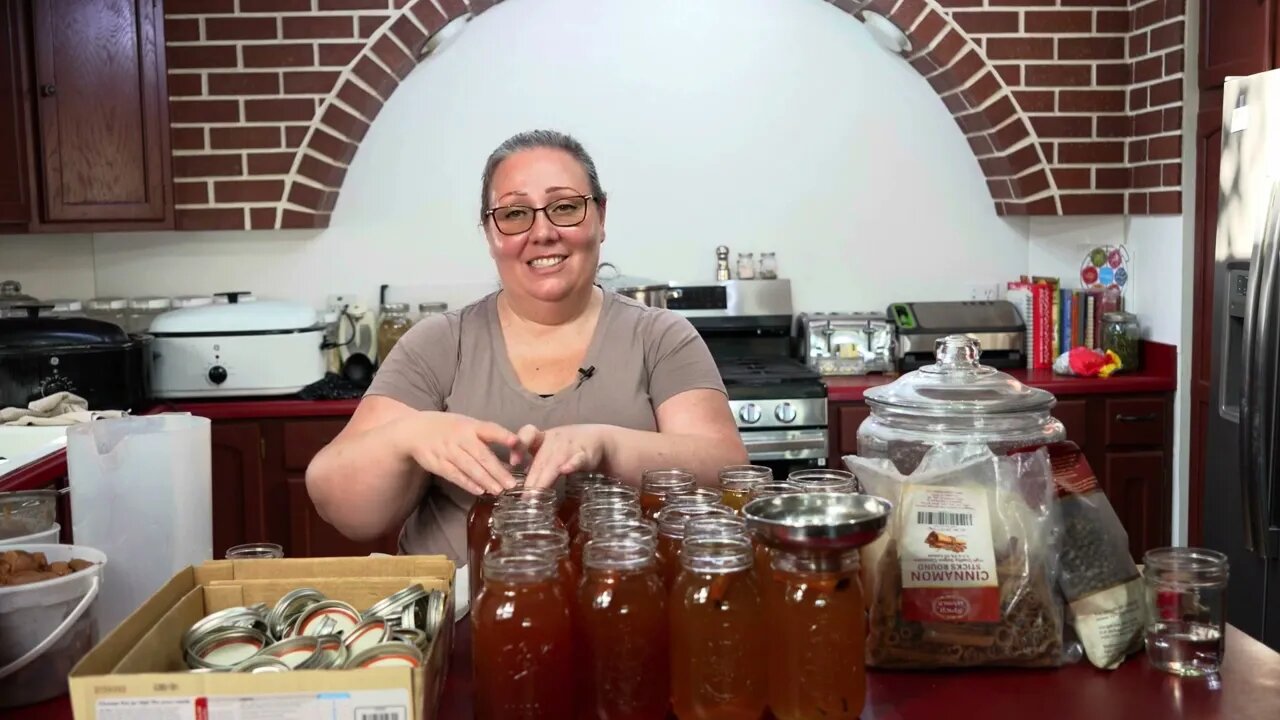 Canning Spiced Apple Cider