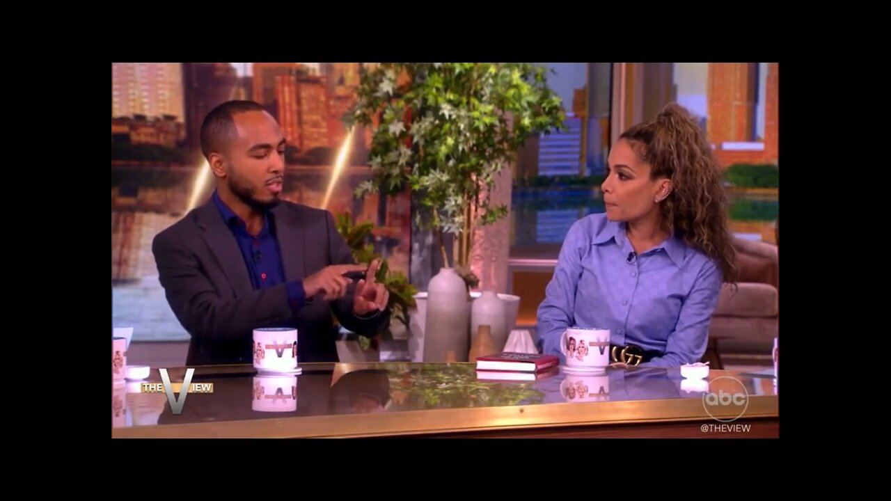 Race Hustling Host on The View gets schooled over & over