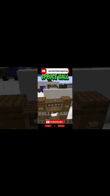 Spruce Stone Wall | Minecraft