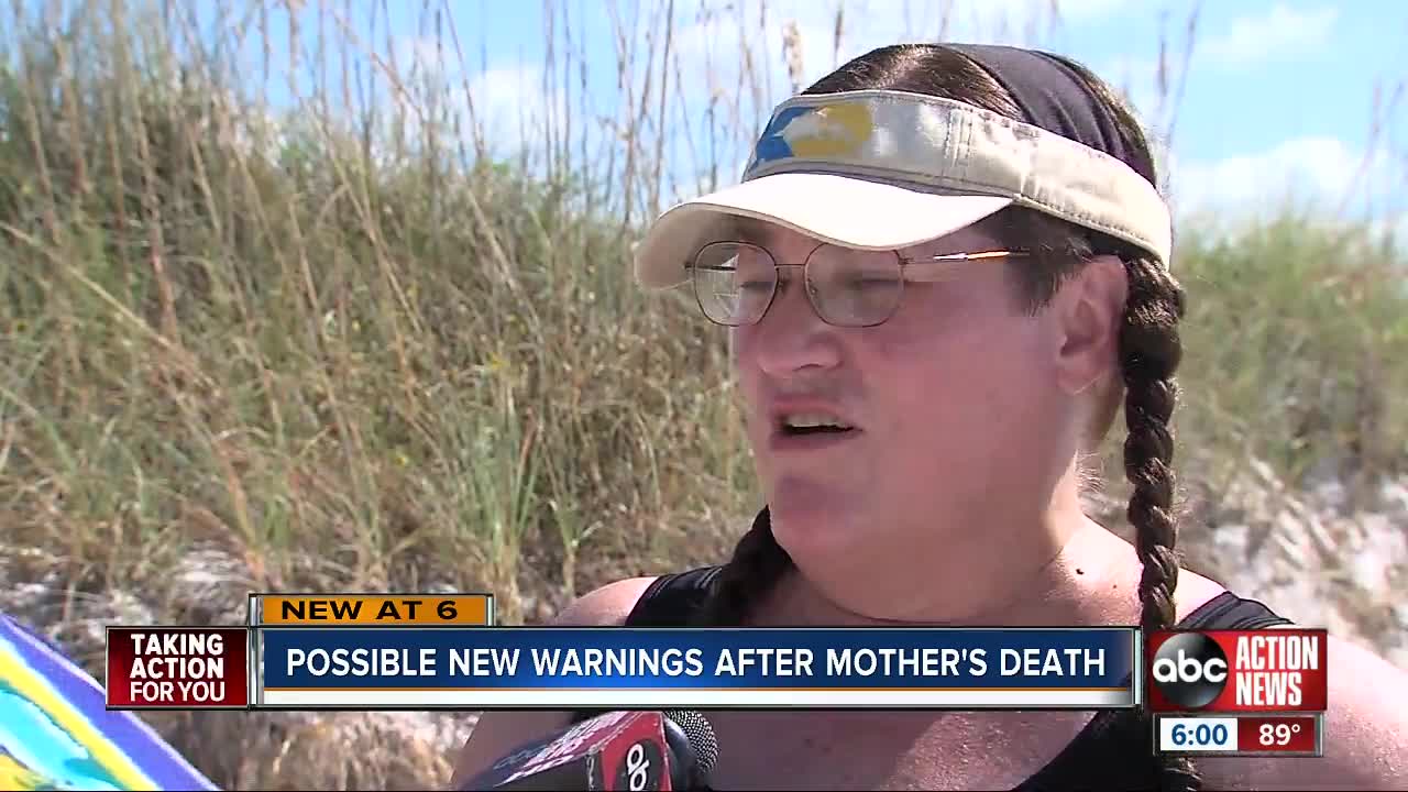 Beachgoers beg for more warning signs after mother dies in rip current trying to save 4 kids