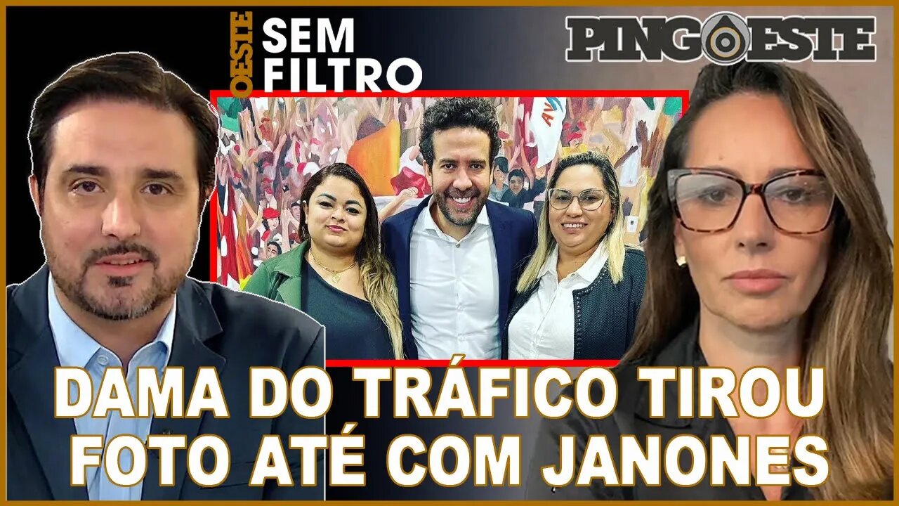 GRAVE!!! Dama do tráfico é recebida no ministério