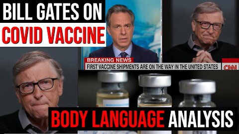 Body Language Analysis of Bill Gates on Covid Vaccine and Getting Back to Normal