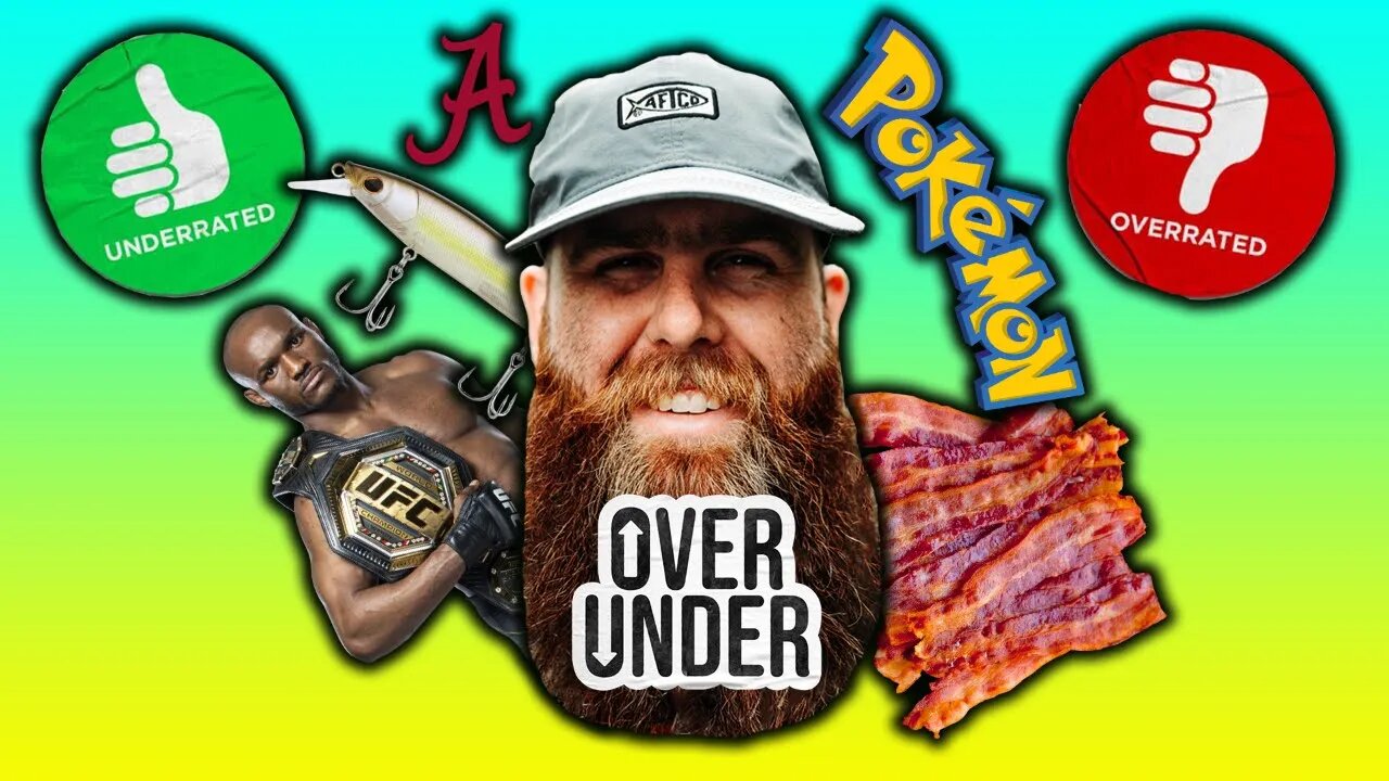 Overrated or Underrated: Fall Bass Fishing, Kamaru Usman, Bacon, Pokemon, and MORE!