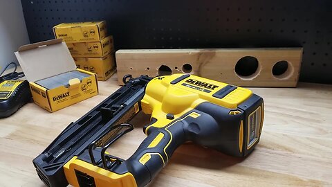 Lets Test Out This DeWALT Nail Gun With The Correct DeWALT Nails!