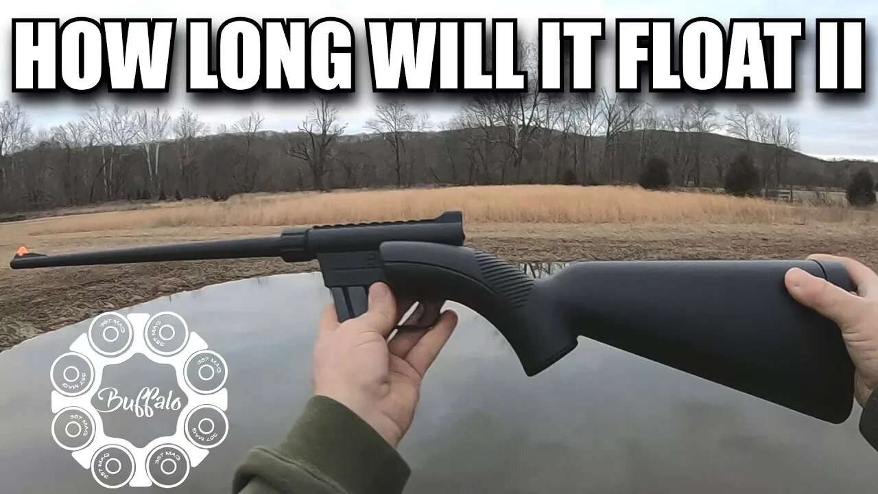 Henry U.S. Survival Rifle - How long will it float fully assembled?