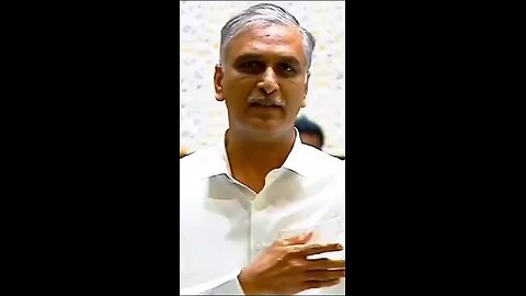 Harish Rao fire