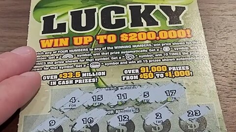 2 Winning Scratch Off Lottery Tickets from the Kentucky Lottery!