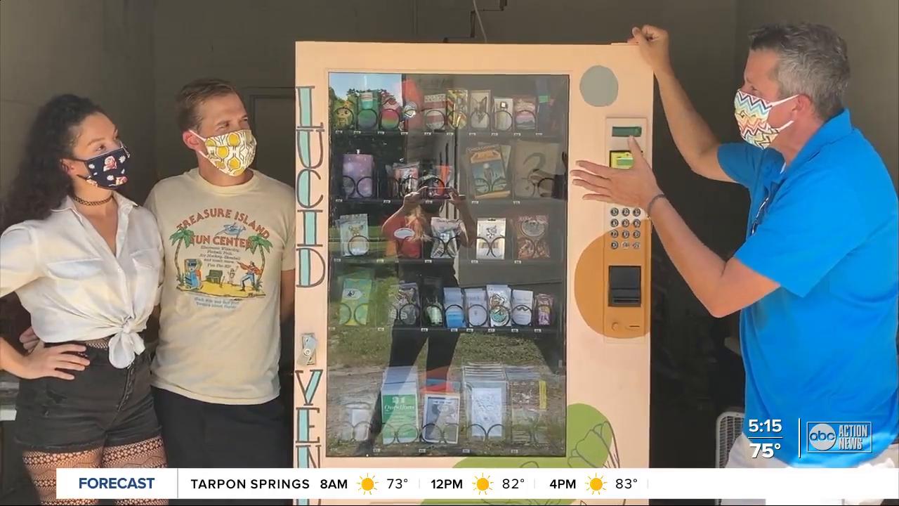 Lucid Vending showcases local artists, nonprofits in quirky colorful machines