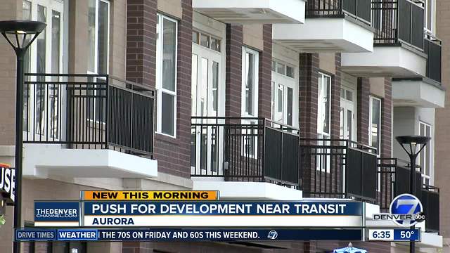 Aurora holds grand opening for first transit-oriented development