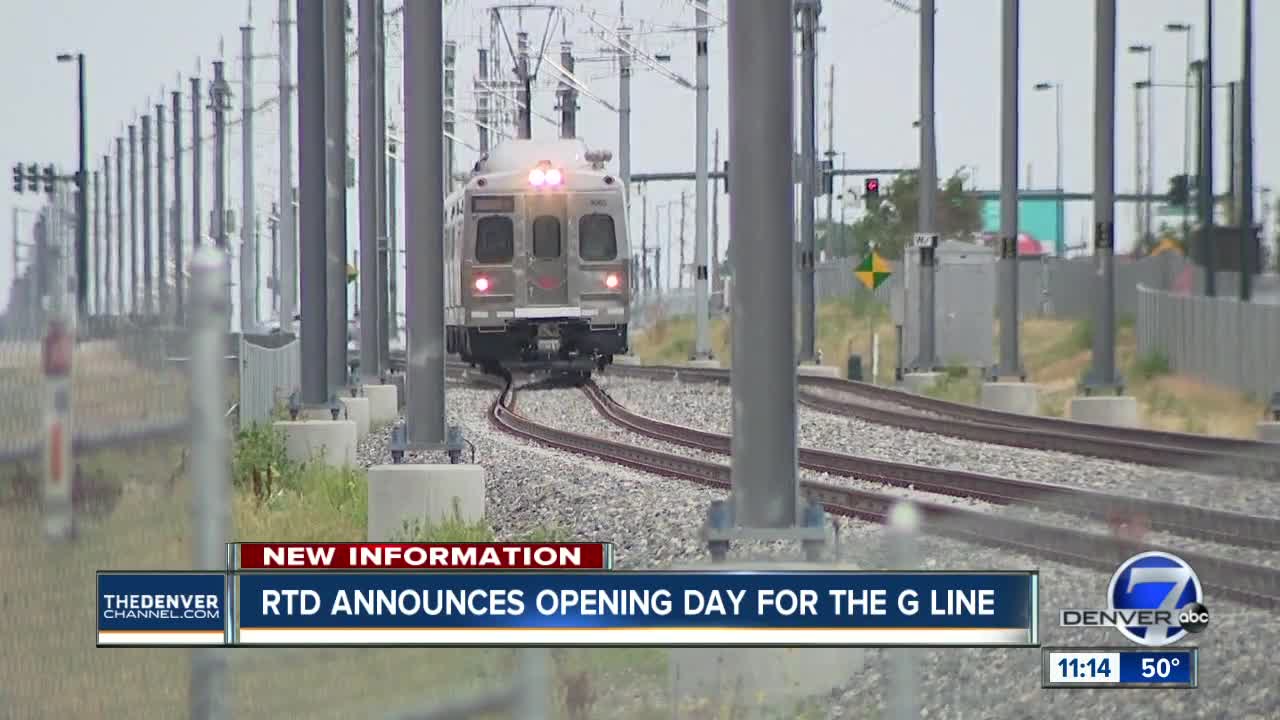 RTD announces April 26 opening date for long-delayed G Line to Wheat Ridge