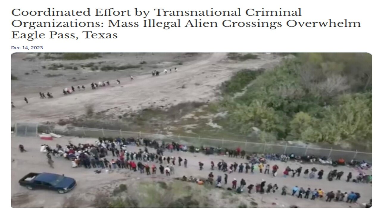 Are Illegals Overwhelming Eagle Pass Texas