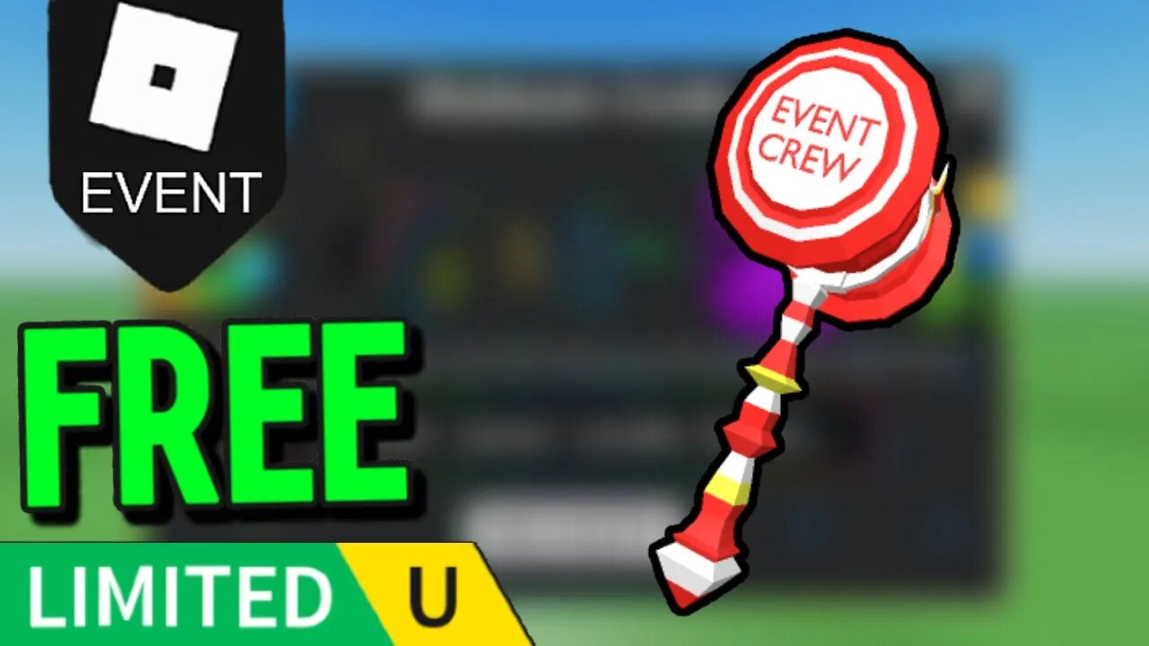 How To Get The Roblox Event Crew Hammer in UGC Limited Codes (ROBLOX FREE LIMITED UGC ITEMS)