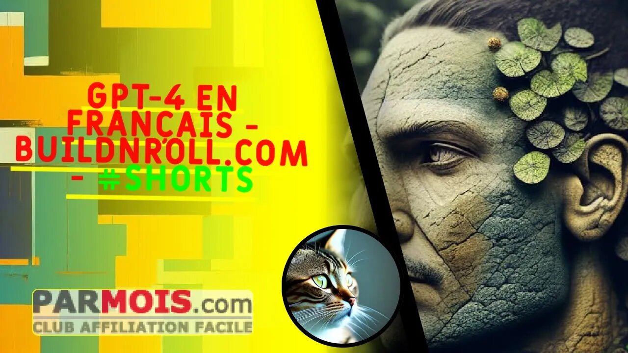 GPT-4 en français - BuildNRoll.com - #shorts