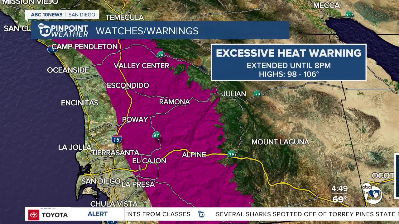 ABC 10News Pinpoint Weather with Meteorologist Megan Parry