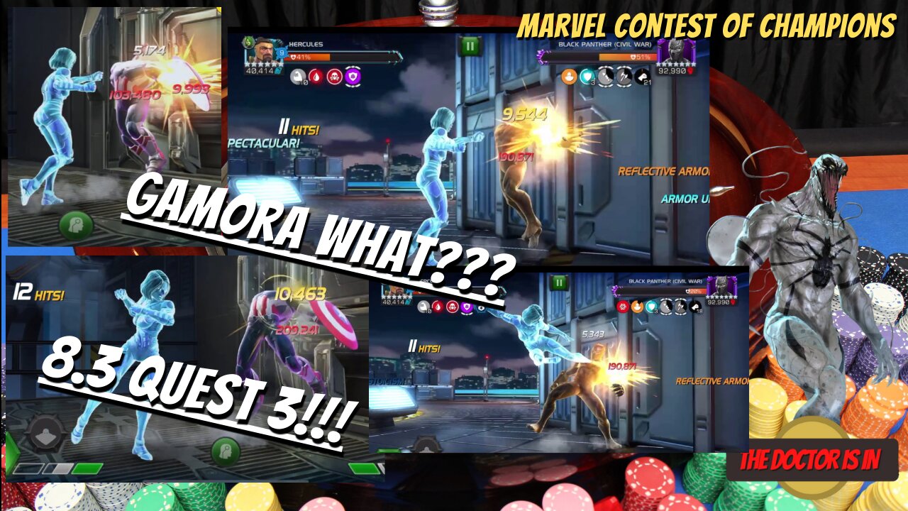 MCOC 83 Quest 3 How Is The Gamora Relic Doing 300K Damage??? + How To Beat The Antivenom Boss!!!