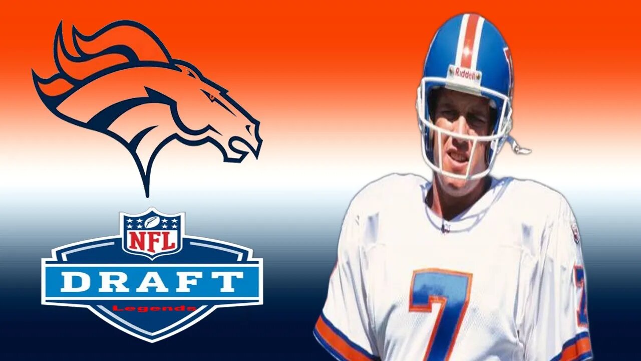 Madden 23 Legend Draft Pick John Elway Creation