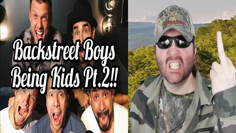 Backstreet Boys Being Kids Compilation Pt.2 (More BSB) REACTION!!! (BBT)