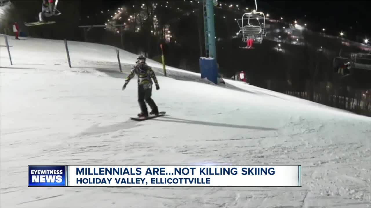 Millennials are skiing less, ski areas are taking note