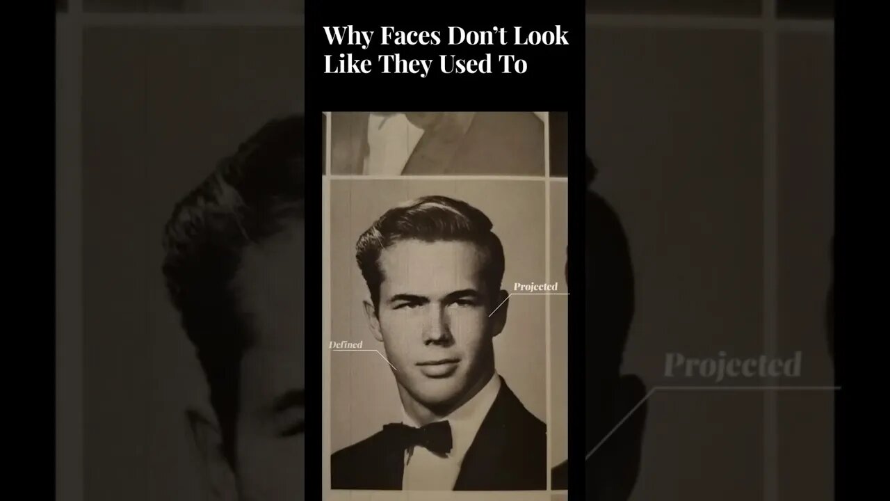 Why people don’t look like they used to