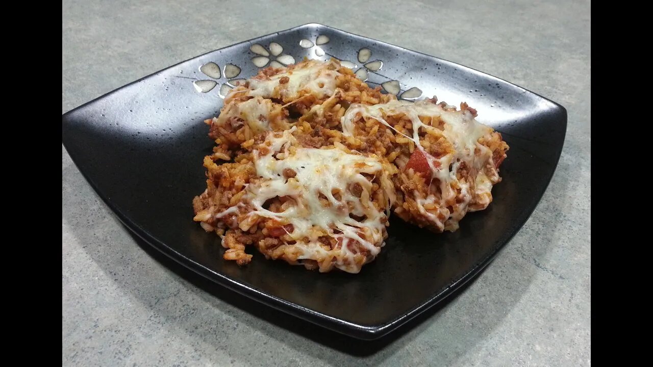 Exploded Stuffed Bell Pepper