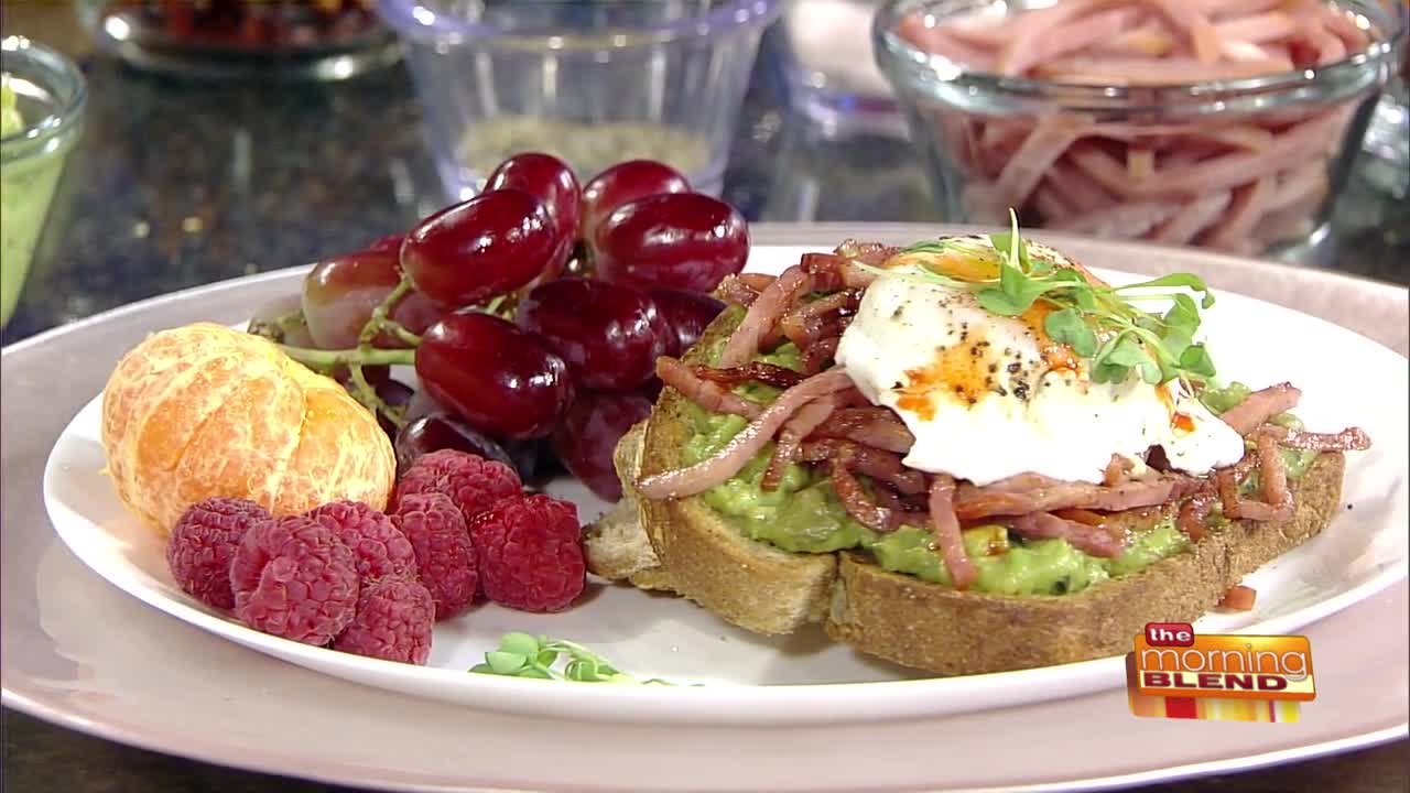 An Easy Way to Ham Up Avocado Toast