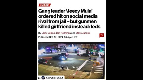 Gang Leader Calls Hit