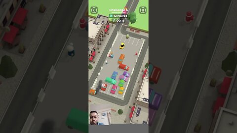 Parking Jam 3D Hard Challenge 5 #shorts #gameday #gamers #parkingjam3d #game #gameplay