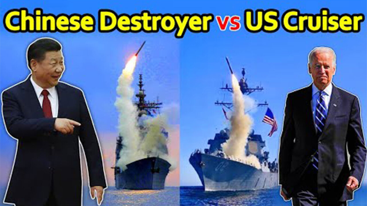 Chinese Destroyer VS US Cruisers | Destroyers VS Cruisers| China vs US military | Bright Quotes