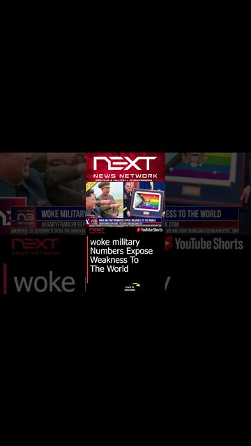 woke military Numbers Expose Weakness To The World #shorts