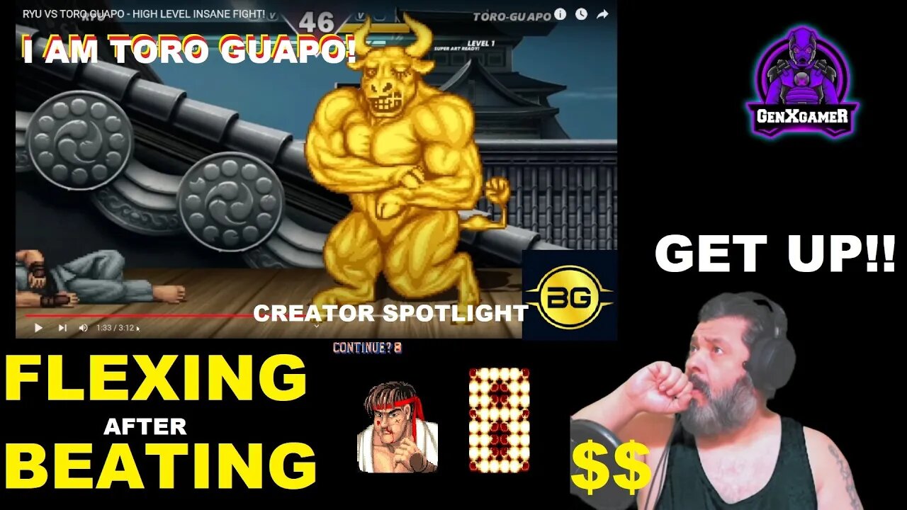 RYU GET'S FLEXED ON! BG ASLAN