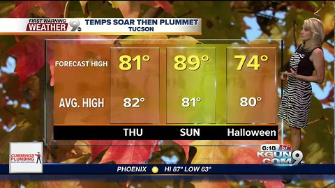 April's First Warning Weather October 25, 2018