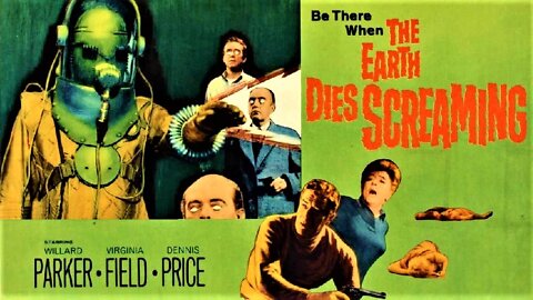 THE EARTH DIES SCREAMING 1964 Survivors Battle an Alien Killer Robot Takeover of Earth FULL MOVIE in HD & W/S