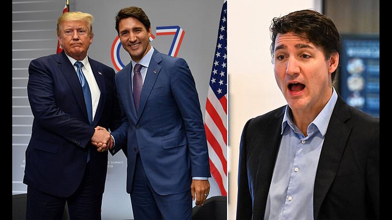 Donald Trump 'trolling' canada's 'woke leader' justin Trudeau 😲