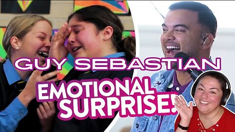 FIRST TIME REACTING TO | Guy Sebastian's | Emotional School Choir Surprise