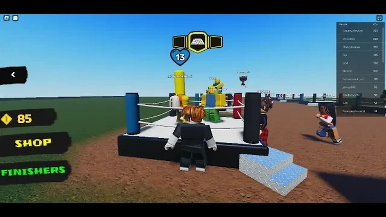 SHADOW BOXING ON ROBLOX SUBSCRIBE/LIKE