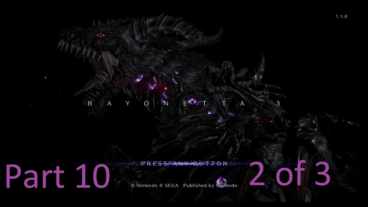Bayonetta 3 part 10 (2 of 3) WARNING NAIVE ANGEL MODE OFF!!