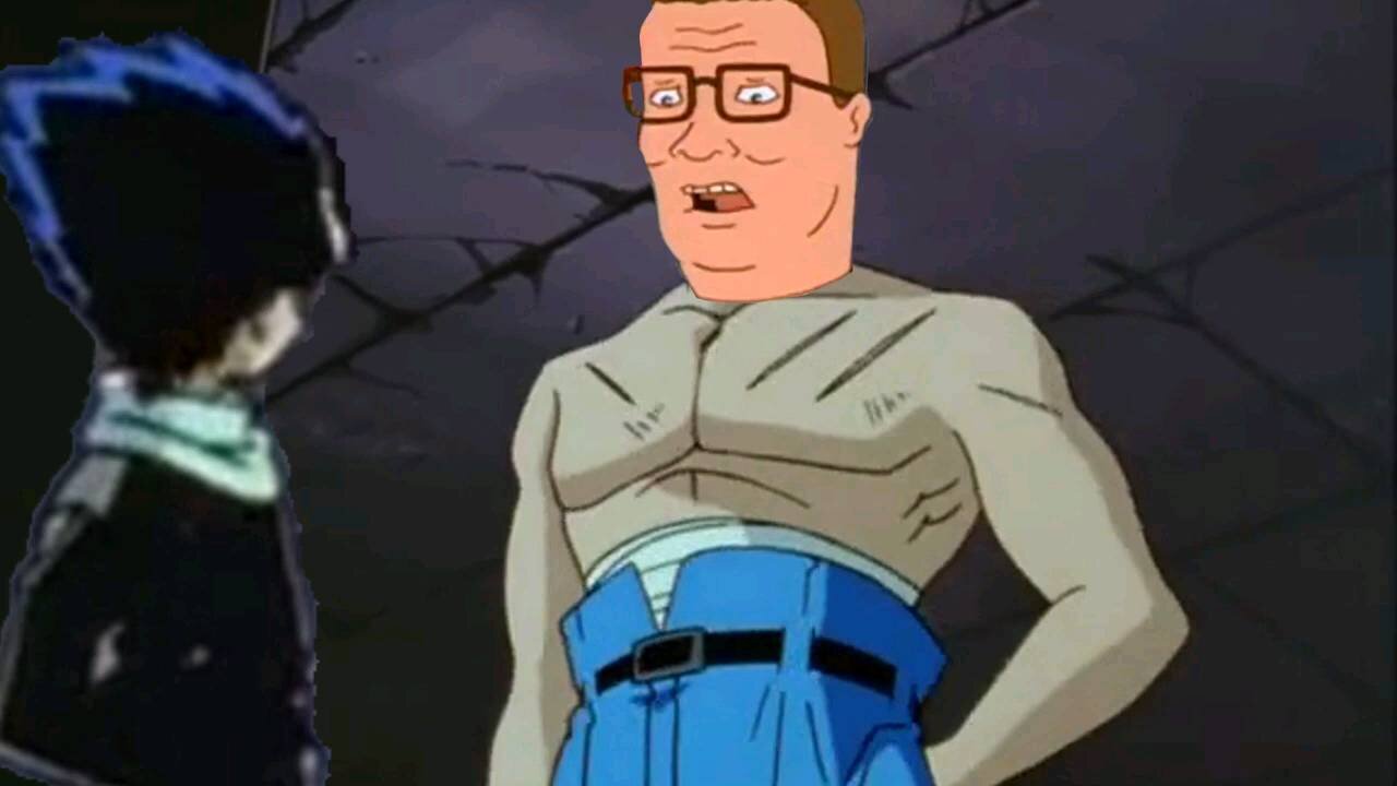 Hank Hill Yu Yu Hakusho meme