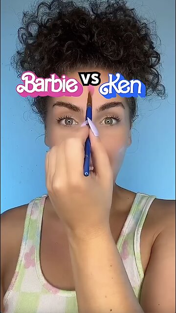 Half Barbie Half Ken Transformation!