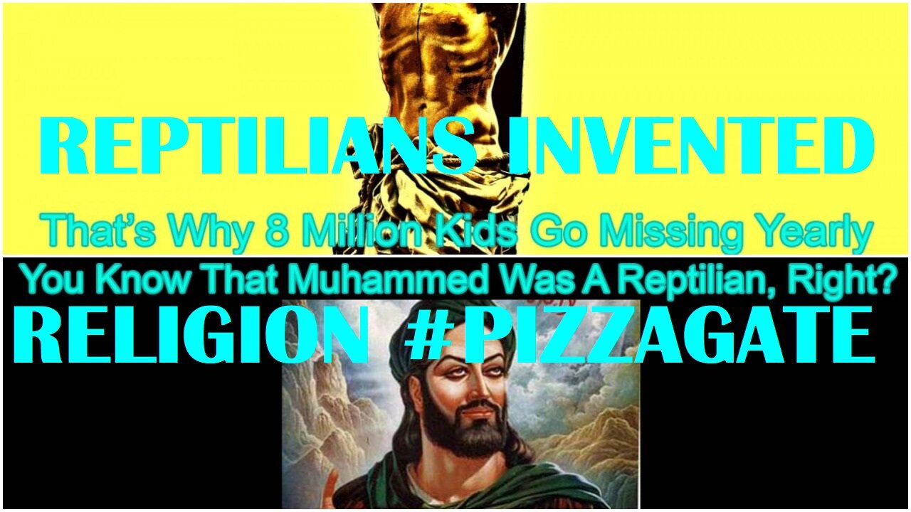 HAPPY EASTER REPTILIANS INVENTED RELIGION BIGGER THAN PEOPLE CAN IMAGINE