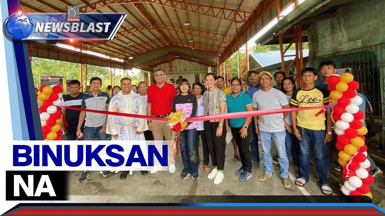 Ilan sa mga proyekto ng OFW Party-list sa Batangas, binuksan na