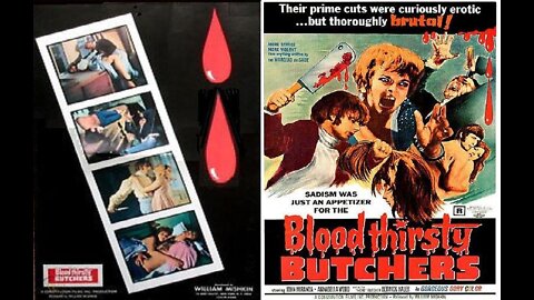 Andy Milligan BLOODTHIRSTY BUTCHERS 1970 Sweeney Todd & Baker Friend Murder People & Make Meat Pies FULL MOVIE