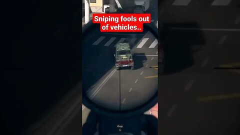 Sniping fools out of vehicles! #warzone #clips #shorts #SUBSCRIBE #comment #trending #like