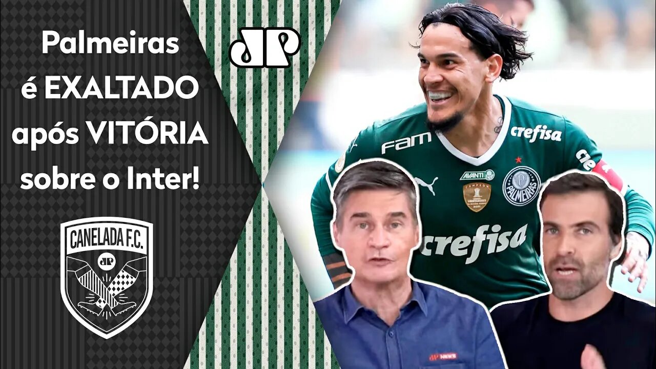 "Cara, o Palmeiras VENCEU MAIS UMA e, pra mim, é DISPARADO o..." Verdão é EXALTADO após 2x1 no Inter