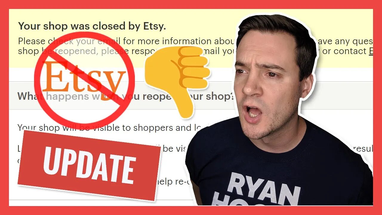 What is Etsy Doing...? (7-Figure Seller / Top 100 Shop SUSPENDED!)